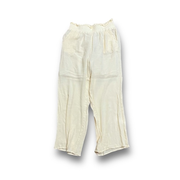 Kendall and Kylie Wide Leg Lounge Sweatpants Yellow Size Small 24 x 24 - Picture 1 of 6